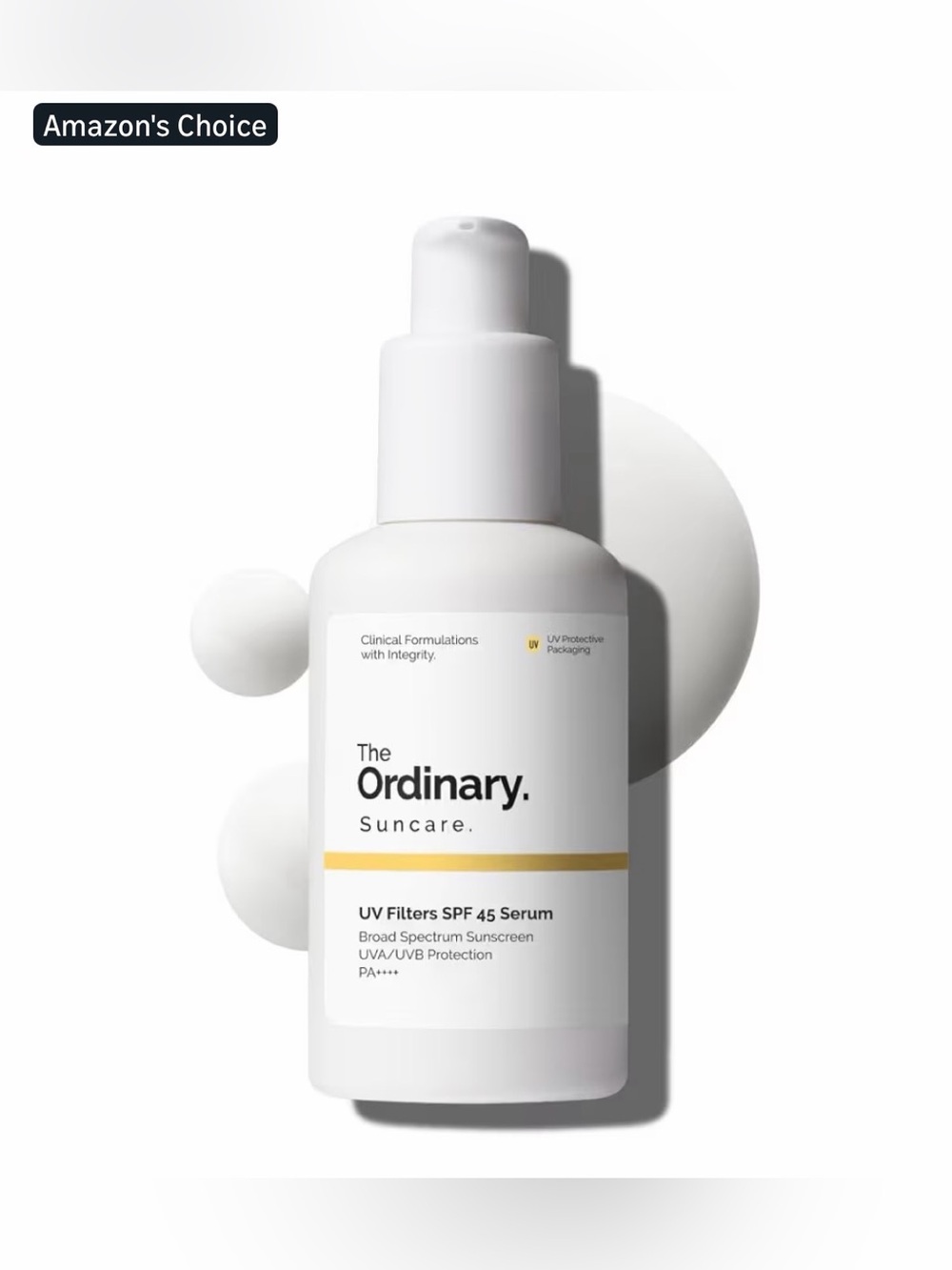 The Ordinary UV Filters SPF 45 Serum Sunscreen.  Full Size